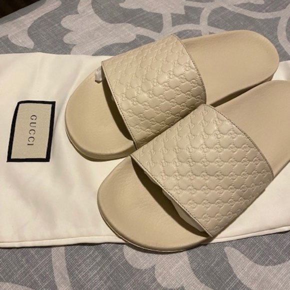 Gucci Cream Sandals - Picture 4 of 5
